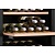 Bartscher 1-Door Wine Cooler 453 L, 180 Bottles, from 5 °C to 22 °C, Hinged Door, Black