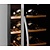 Bartscher 1-Door Wine Cooler 453 L, 180 Bottles, from 5 °C to 22 °C, Hinged Door, Black