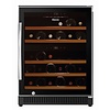 Bartscher Undercounter 1-Door Wine Cooler 119 L, 40 Bottles, from 5 °C to 22 °C, Hinged Door, Black Bartscher Undercounter 1-Door Wine Cooler 119 L, 40 Bottles, from 5 °C to 22 °C, Hinged Door, Black