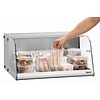 Bartscher Refrigerated Display Rectangular, 40 L, from 0°C to 6°C, Countertop, Silver Bartscher Refrigerated Display Rectangular, 40 L, from 0°C to 6°C, Countertop, Silver