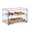 Bartscher Double Rectangular Buffet Display 550 x 375 mm