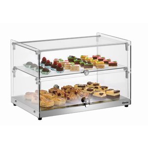 Bartscher Double Rectangular Buffet Display 550 x 375 mm Bartscher Double Rectangular Buffet Display 550 x 375 mm