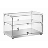 Bartscher Double Rectangular Buffet Display 550 x 375 mm