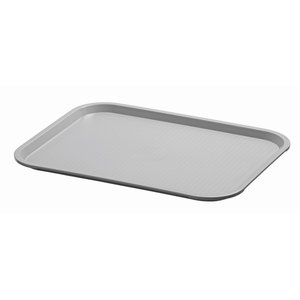 Bartscher Polypropylene Rectangular Serving Tray 450 x 355 mm Grey Bartscher Polypropylene Rectangular Serving Tray 450 x 355 mm Grey
