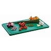 Bartscher Polyethylene Cutting Board GN 1/1 Green with Cutout