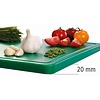 Bartscher Polyethylene Cutting Board GN 1/1 Green with Cutout