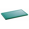 Bartscher Polyethylene Cutting Board GN 1/1 Green with Cutout