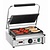 Bartscher Single Cast Iron Contact Grill, Grooved Grill Plate, 360 x 230 mm, 2,2 kW