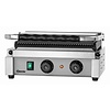 Bartscher Single Cast Iron Contact Grill, Grooved Grill Plate, 360 x 240 mm, 2,2 kW