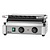 Bartscher Single Cast Iron Contact Grill, Grooved Grill Plate, 360 x 240 mm, 2,2 kW
