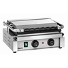 Bartscher Grill kontaktowy pojedyńczy żeliwny, płyta górna ryflowana dolna gładka, 360 x 240 mm, 2,2 kW