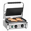 Bartscher Single Cast Iron Contact Grill, Smooth Grill Plate, 360 x 240 mm, 2,2 kW