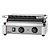 Bartscher Single Cast Iron Contact Grill, Smooth Grill Plate, 360 x 240 mm, 2,2 kW