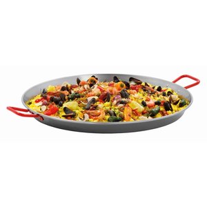 Bartscher Polished Steel Paella Pan Ø700 mm Bartscher Polished Steel Paella Pan Ø700 mm