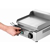 Bartscher Elektryczna płyta grillowa 260 x 230 mm, gładka, 1,2 kW, nastawna Bartscher Elektryczna płyta grillowa 260 x 230 mm, gładka, 1,2 kW, nastawna