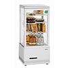 Bartscher Refrigerated Display Square, 78 L, from 2°C to 6°C, Countertop, White Bartscher Refrigerated Display Square, 78 L, from 2°C to 6°C, Countertop, White