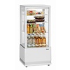 Bartscher Refrigerated Display Square, 78 L, from 2°C to 6°C, Countertop, White Bartscher Refrigerated Display Square, 78 L, from 2°C to 6°C, Countertop, White
