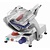 Bartscher Meat and Cheese Slicer with ø250 mm Knife, 0,16 kW