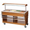 Bartscher Buffet trolley, hot, 4x 1/1GN