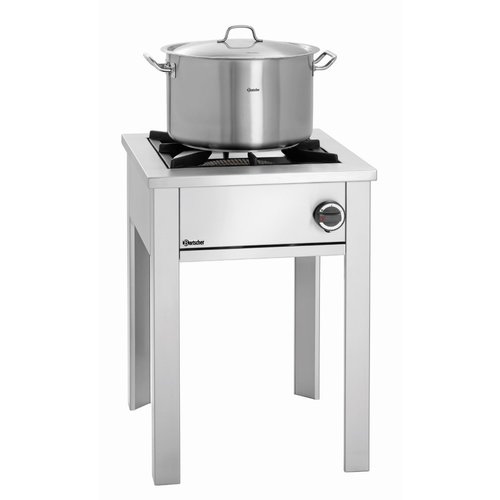 Bartscher Gas Stock Pot Ranges, 12,5 kW, minimum pot Ø250 mm Bartscher Gas Stock Pot Ranges, 12,5 kW, minimum pot Ø250 mm