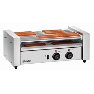 Bartscher Podgrzewacz rolkowy 590W, 7 rolek 46cm, dwie strefy grzewcze Bartscher Podgrzewacz rolkowy 590W, 7 rolek 46cm, dwie strefy grzewcze