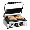 Bartscher Single Cast Iron Contact Grill, Grooved Grill Plate, 360 x 285 mm, 2,2 kW