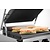 Bartscher Single Cast Iron Contact Grill, Grooved Grill Plate, 360 x 285 mm, 2,2 kW