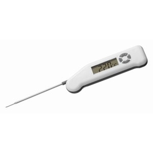 Bartscher Digital Food Pocket Thermometer, -40°C to 300°C, White, Waterproof Bartscher Digital Food Pocket Thermometer, -40°C to 300°C, White, Waterproof