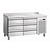Bartscher Refrigerated Table with Splashback with 6 Drawers, GN 1/1, from 0° C to 10 °C, Side-Mounted Compressor