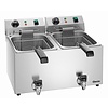 Bartscher 2-Tank Countertop Electric Fryer 2 x 9 L, 6,6 kW