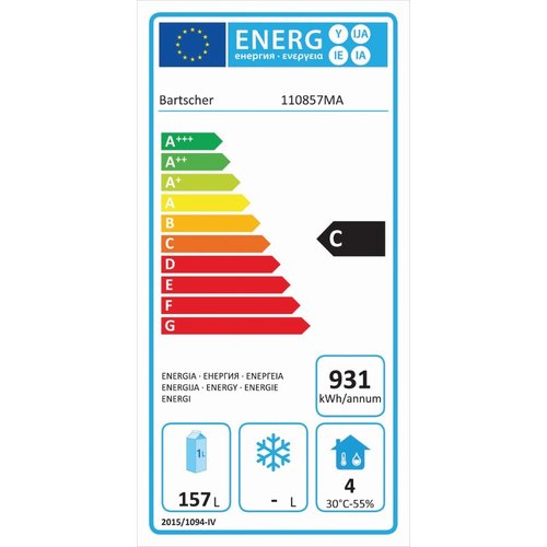 Bartscher Stół chłodniczy przyścienny z 6 szufladami, GN 1/1, od 0° C do 10 °C, agregat boczny Bartscher Stół chłodniczy przyścienny z 6 szufladami, GN 1/1, od 0° C do 10 °C, agregat boczny