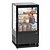 Bartscher Refrigerated Display Square, 58 L, from 2°C to 12°C, Countertop, Black