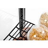 Bartscher Refrigerated Display Square, 58 L, from 2°C to 12°C, Countertop, Black