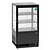 Bartscher Refrigerated Display Square, 58 L, from 2°C to 12°C, Countertop, Black