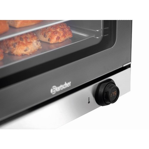 Bartscher Piec konwekcyjny 4 x 438 x 315 mm, elektryczny 2,7 kW Bartscher Piec konwekcyjny 4 x 438 x 315 mm, elektryczny 2,7 kW