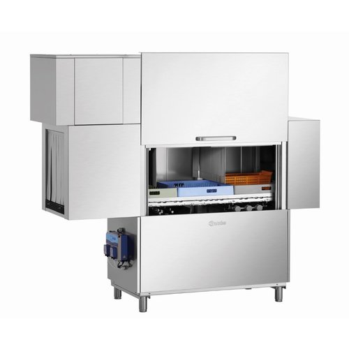 Bartscher Zmywarka tunelowa 500 x 500 mm z modułem odzysku ciepła, do 104 koszy/h Bartscher Zmywarka tunelowa 500 x 500 mm z modułem odzysku ciepła, do 104 koszy/h