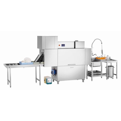 Bartscher Zmywarka tunelowa 500 x 500 mm z modułem odzysku ciepła, do 104 koszy/h Bartscher Zmywarka tunelowa 500 x 500 mm z modułem odzysku ciepła, do 104 koszy/h