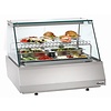Bartscher Refrigerated Display Rectangular, 110 L, from 6°C to 10°C, Countertop, Silver Bartscher Refrigerated Display Rectangular, 110 L, from 6°C to 10°C, Countertop, Silver