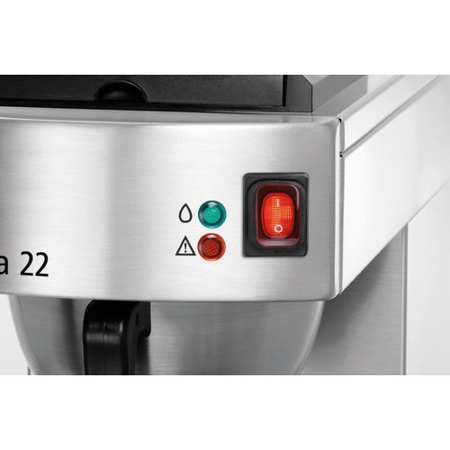 Bartscher Ekspres przelewowy z termosem z pompką (1,9 L), czas parzenia 8 min, 1,4 kW