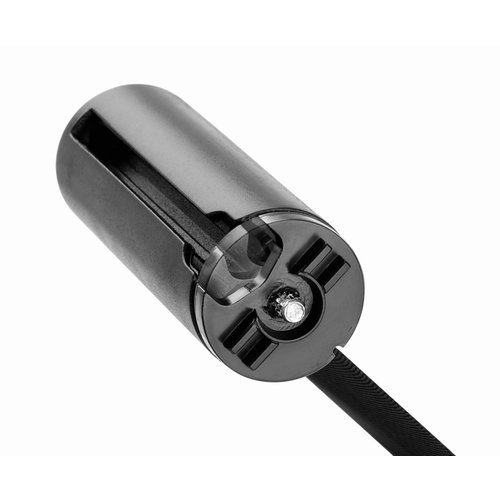 Bartscher Słupek odgradzający (h)935 mm, srebrny z czarną taśmą 1800 mm, 6,4 kg Bartscher Słupek odgradzający (h)935 mm, srebrny z czarną taśmą 1800 mm, 6,4 kg