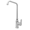 XXLselect Bateria zlewozmywakowa stojąca jednouchwytowa, jednootworowa z obrotową wylewką 350 mm, wysokość 570 mm XXLselect Bateria zlewozmywakowa stojąca jednouchwytowa, jednootworowa z obrotową wylewką 350 mm, wysokość 570 mm