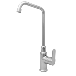 XXLselect Bateria zlewozmywakowa stojąca jednouchwytowa, jednootworowa z obrotową wylewką 350 mm, wysokość 570 mm XXLselect Bateria zlewozmywakowa stojąca jednouchwytowa, jednootworowa z obrotową wylewką 350 mm, wysokość 570 mm