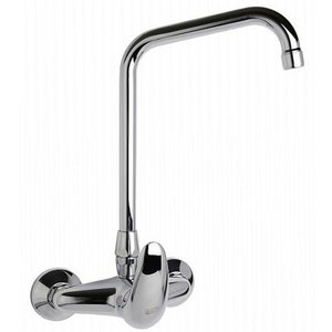 XXLselect Single Lever Kitchen Faucet with Swivel Spout 300 mm, Height 375 mm XXLselect Single Lever Kitchen Faucet with Swivel Spout 300 mm, Height 375 mm