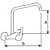 XXLselect Single Lever Kitchen Faucet with Swivel Spout 300 mm, Height 375 mm