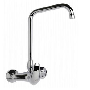 XXLselect Single Lever Kitchen Faucet with Swivel Spout 240 mm, Height 195 mm XXLselect Single Lever Kitchen Faucet with Swivel Spout 240 mm, Height 195 mm