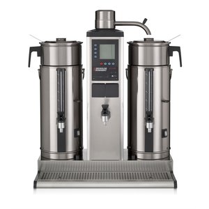 BRAVILOR BONAMAT Filter Coffee Machine with 2 Containers 2 x 5 L and Drip Tray, 20 L/h, 6,3 kW BRAVILOR BONAMAT Filter Coffee Machine with 2 Containers 2 x 5 L and Drip Tray, 20 L/h, 6,3 kW