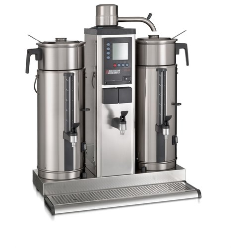 BRAVILOR BONAMAT Filter Coffee Machine with 2 Containers 2 x 5 L and Drip Tray, 20 L/h, 6,3 kW BRAVILOR BONAMAT Filter Coffee Machine with 2 Containers 2 x 5 L and Drip Tray, 20 L/h, 6,3 kW