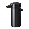 BRAVILOR BONAMAT Stainless Steel Vaccum Flask with Pump 2,2 L with Glass Inner