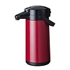 BRAVILOR BONAMAT Stainless Steel Vaccum Flask with Pump 2,2 L with Glass Inner