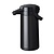 BRAVILOR BONAMAT Stainless Steel Vaccum Flask with Pump 2,2 L, Green Metallic